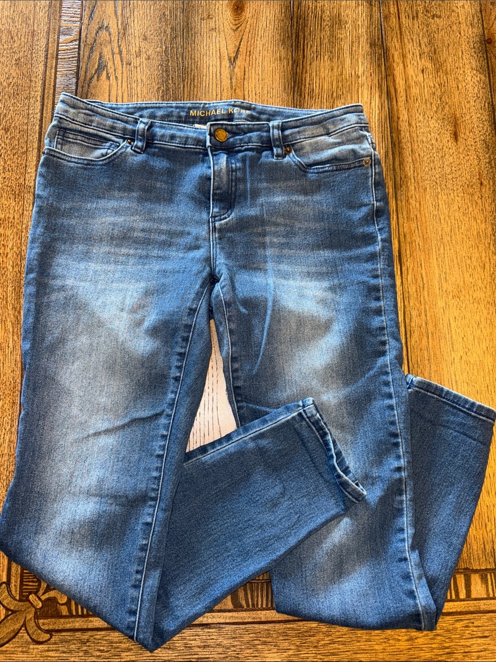 Michael Kors Women's Medium Blue Skinny Jeans